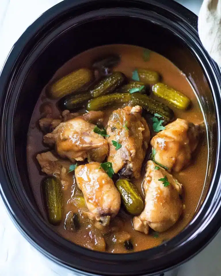 Crockpot Pickle Chicken Recipe