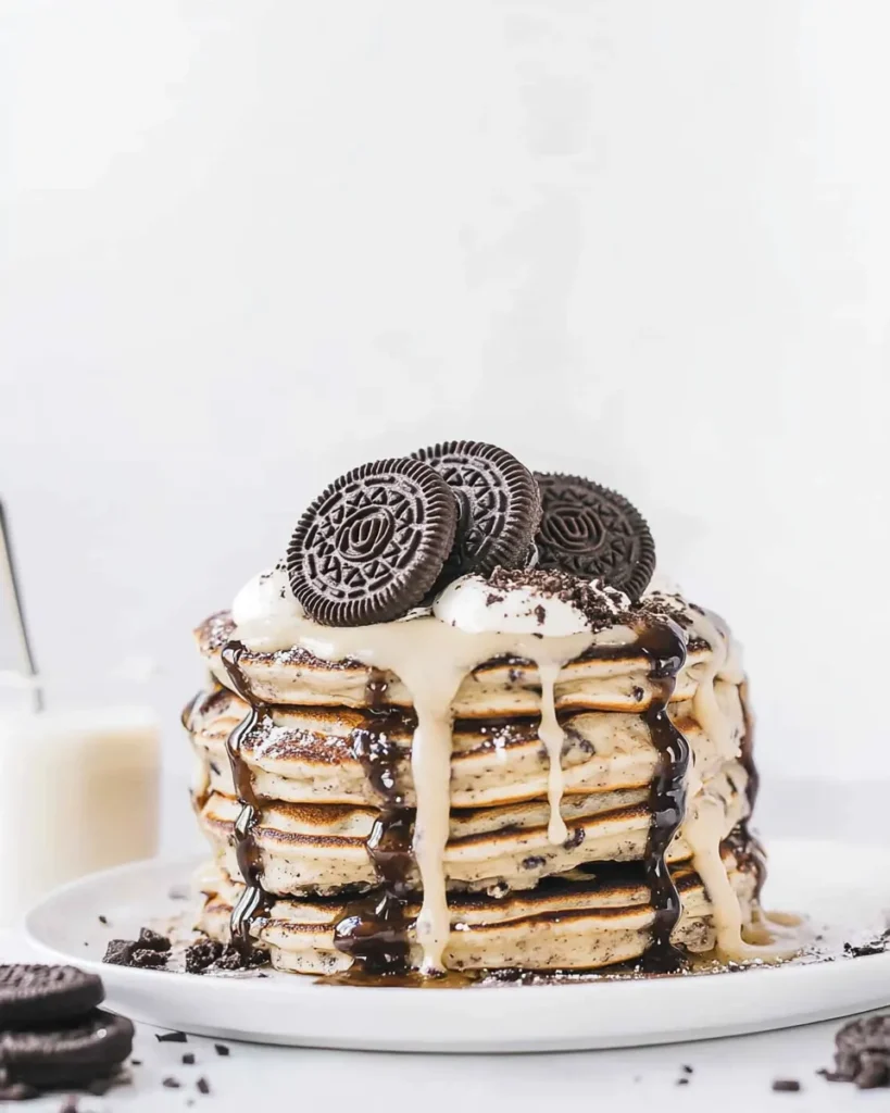 Oreo Pancakes: Decadent Fluffy Chocolate Treats