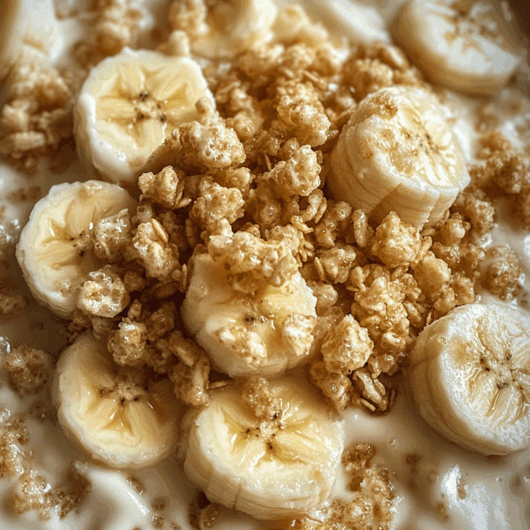 Banana Pudding Rice Krispies