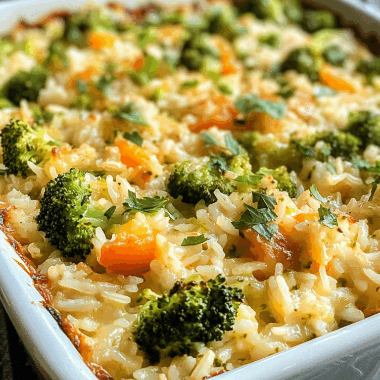 Broccoli Rice Casserole
