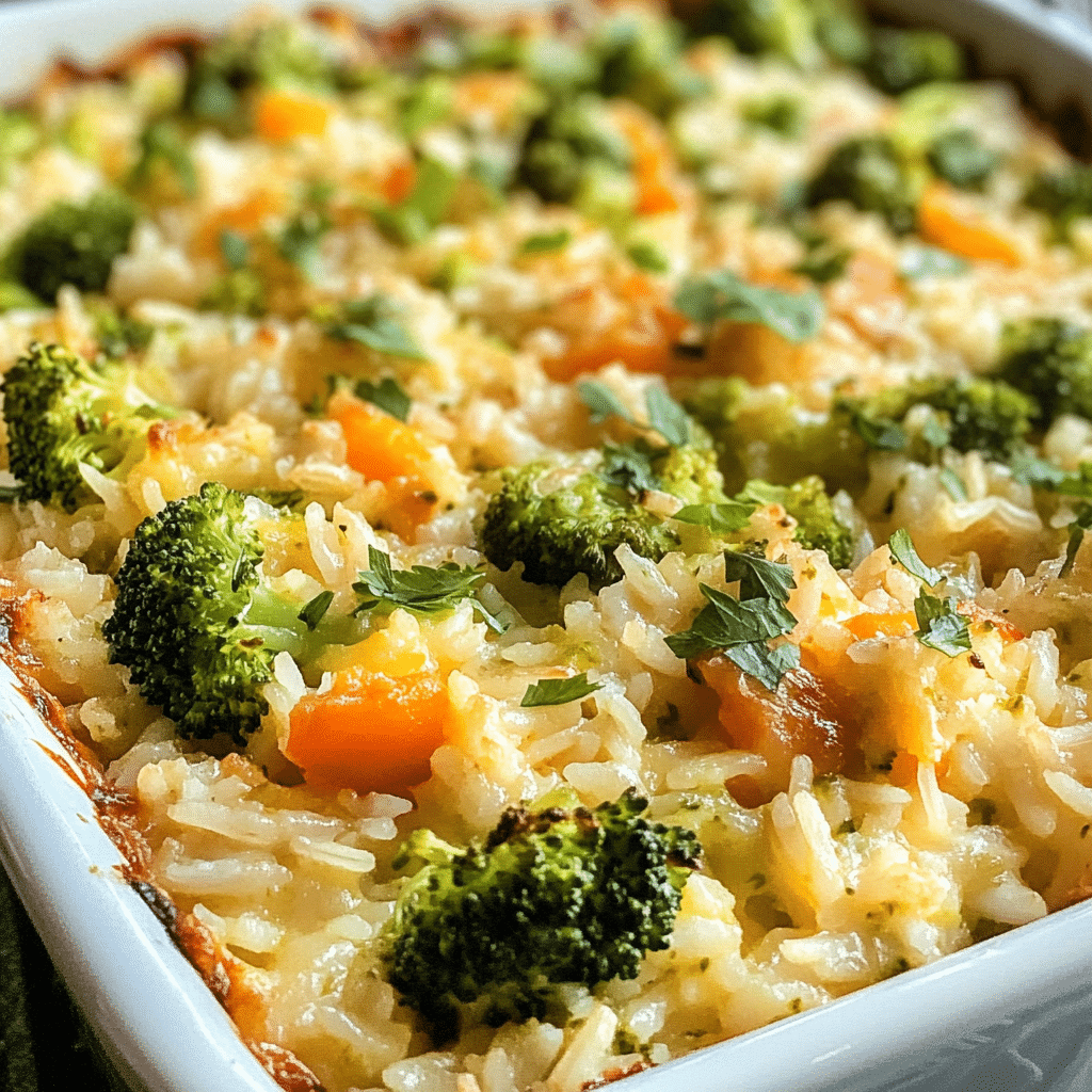 Broccoli Rice Casserole