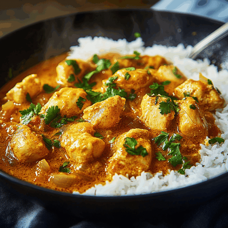 Easy Coconut Chicken Curry