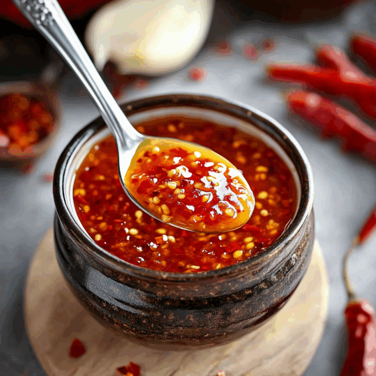 Easy Homemade Sweet Chili Sauce