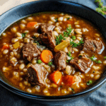 Hearty Beef Barley Soup