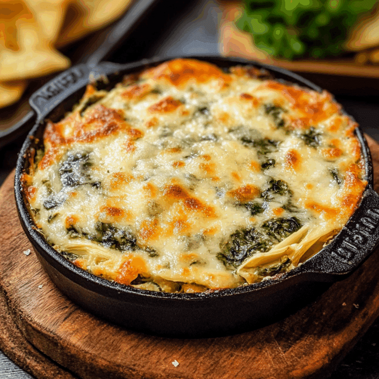 Hot Spinach Artichoke Dip
