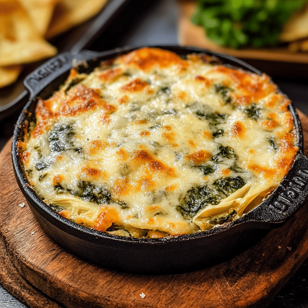 Hot Spinach Artichoke Dip