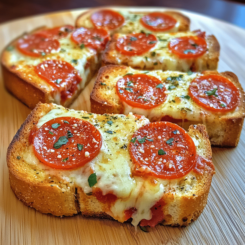 Texas Toast Pizza