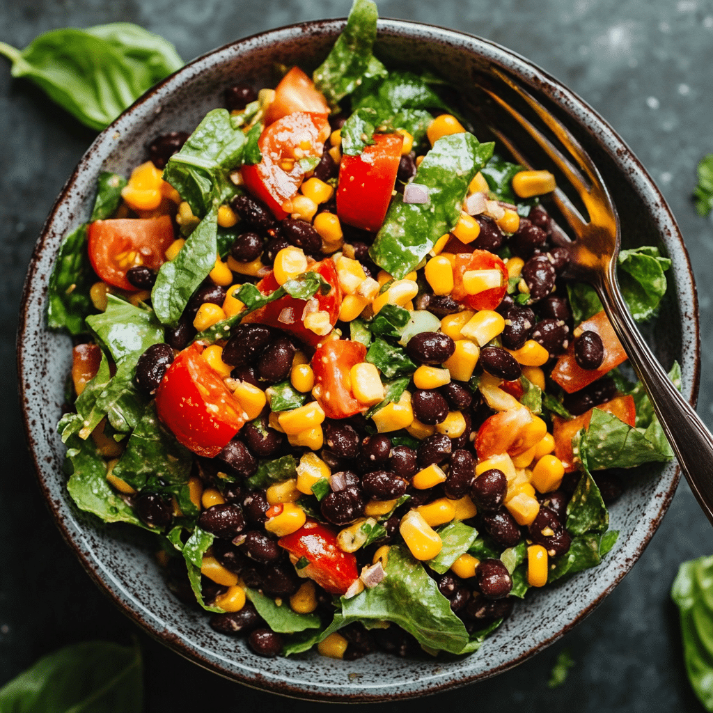 Zesty Black Bean and Corn Salad