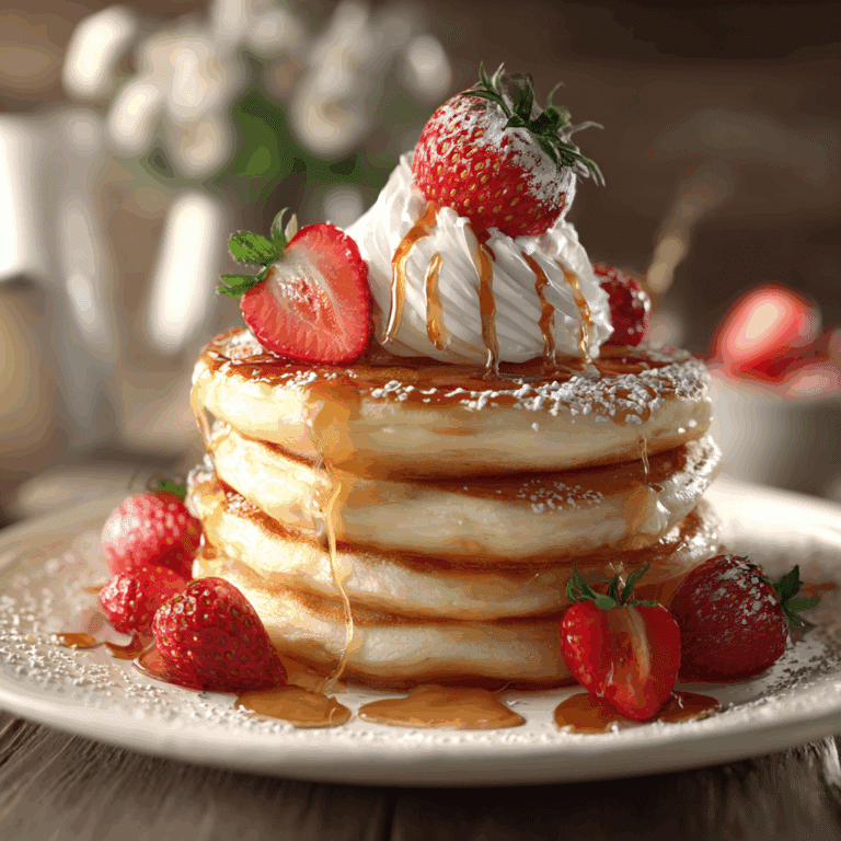Best Fluffy Pancake