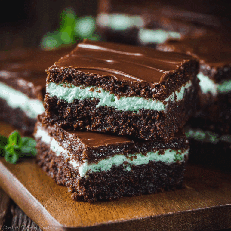 Best Mint Brownies Recipe