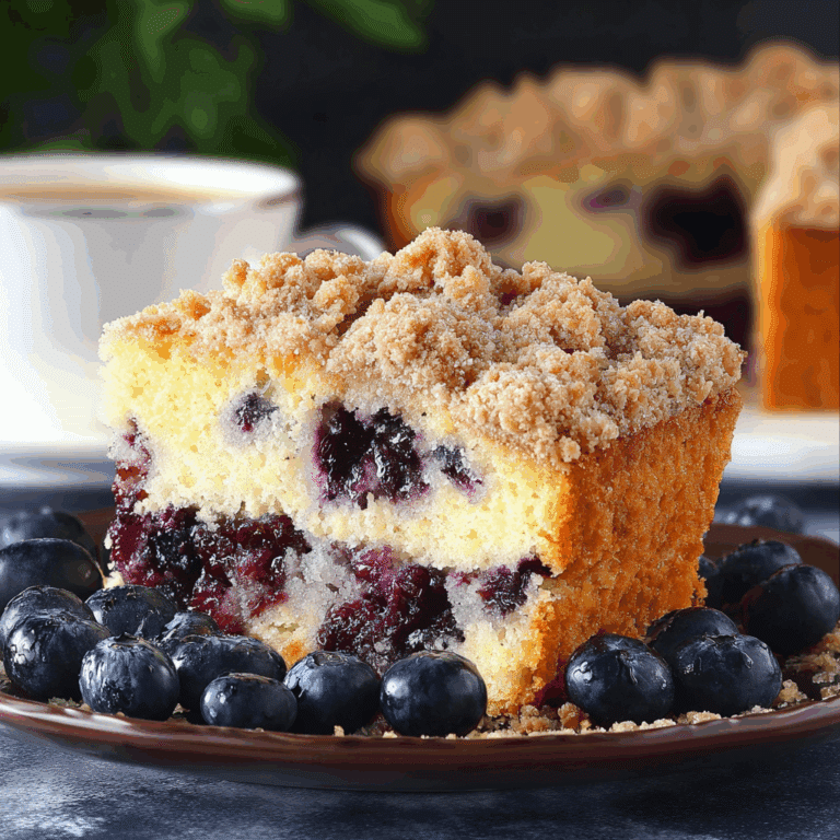 Blueberry Coffee Cake