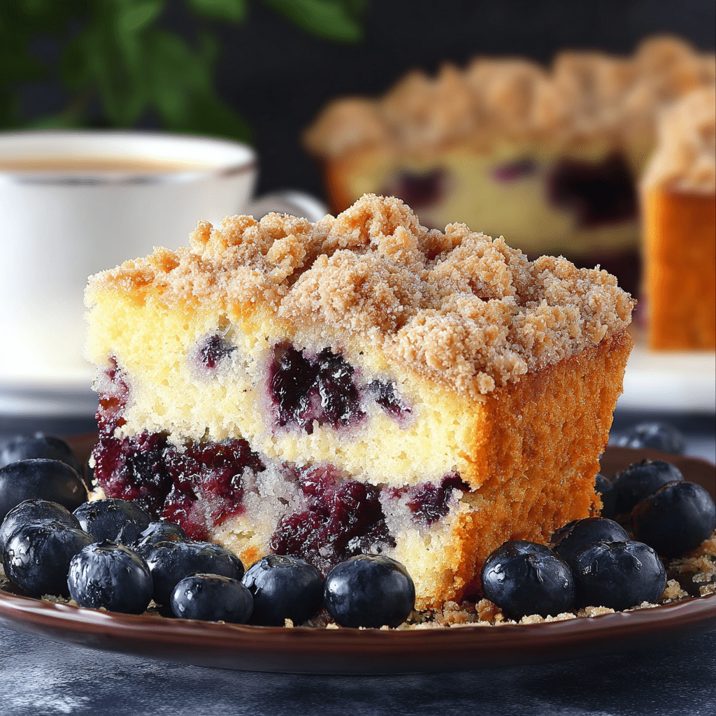Blueberry Coffee Cake