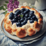 Blueberry Fluffy Cottage Cheese Cloud Bread