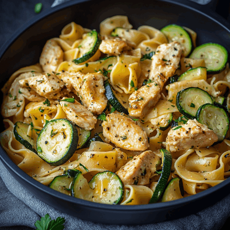 Chicken Zucchini Pasta
