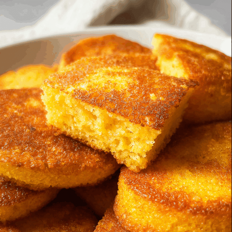 Crispy Fried Cornbread