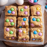 Easter M&M Cookie Bars