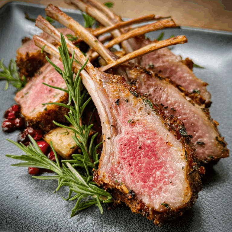 Easy Rack of Lamb