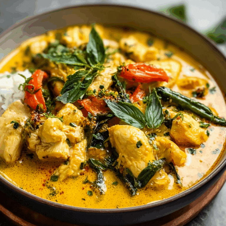 Easy Yellow Curry Recipe