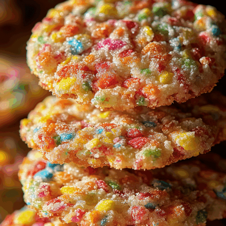Fruity Pebbles Cookies