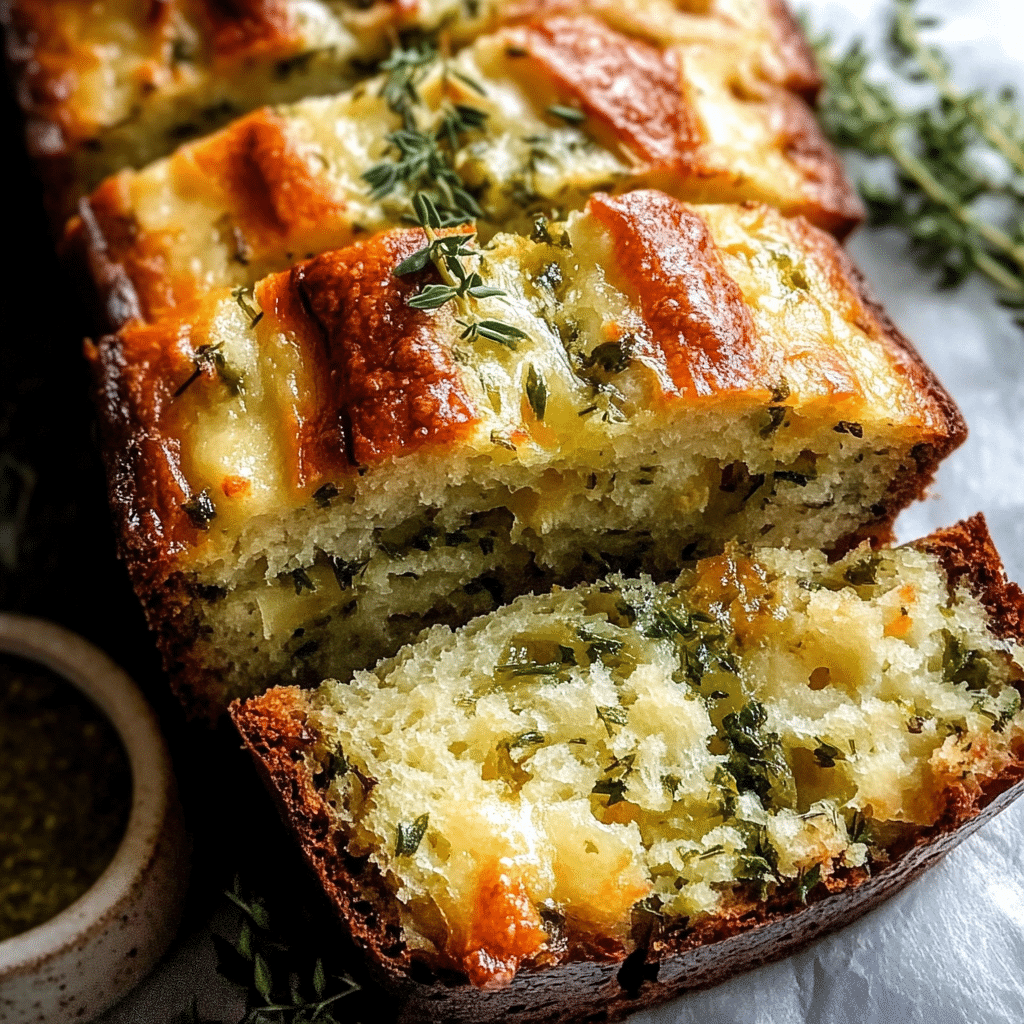 Herb & Cheese Quick Bread