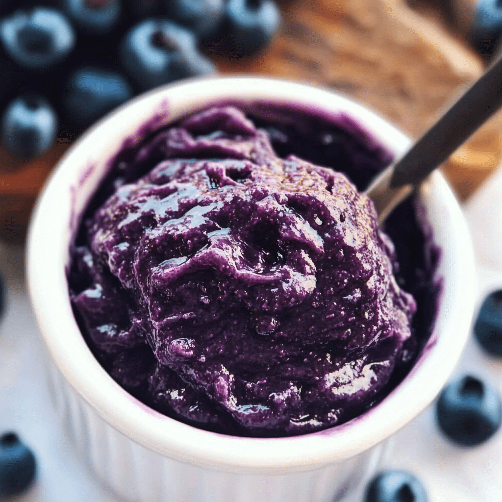 Homemade Blueberry Butter