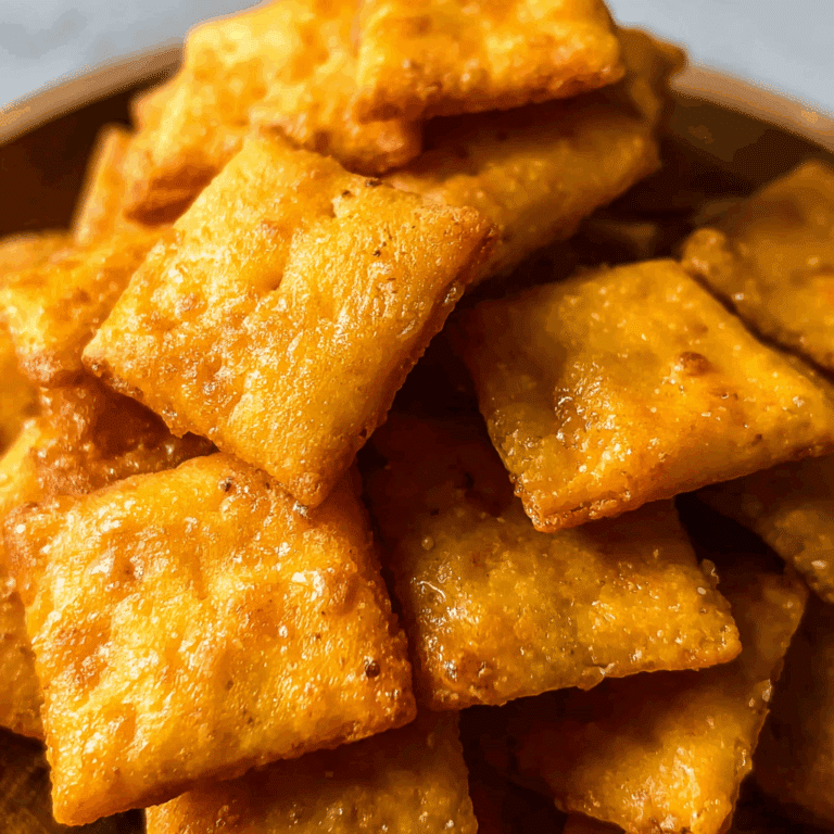 Homemade Cheez-Its