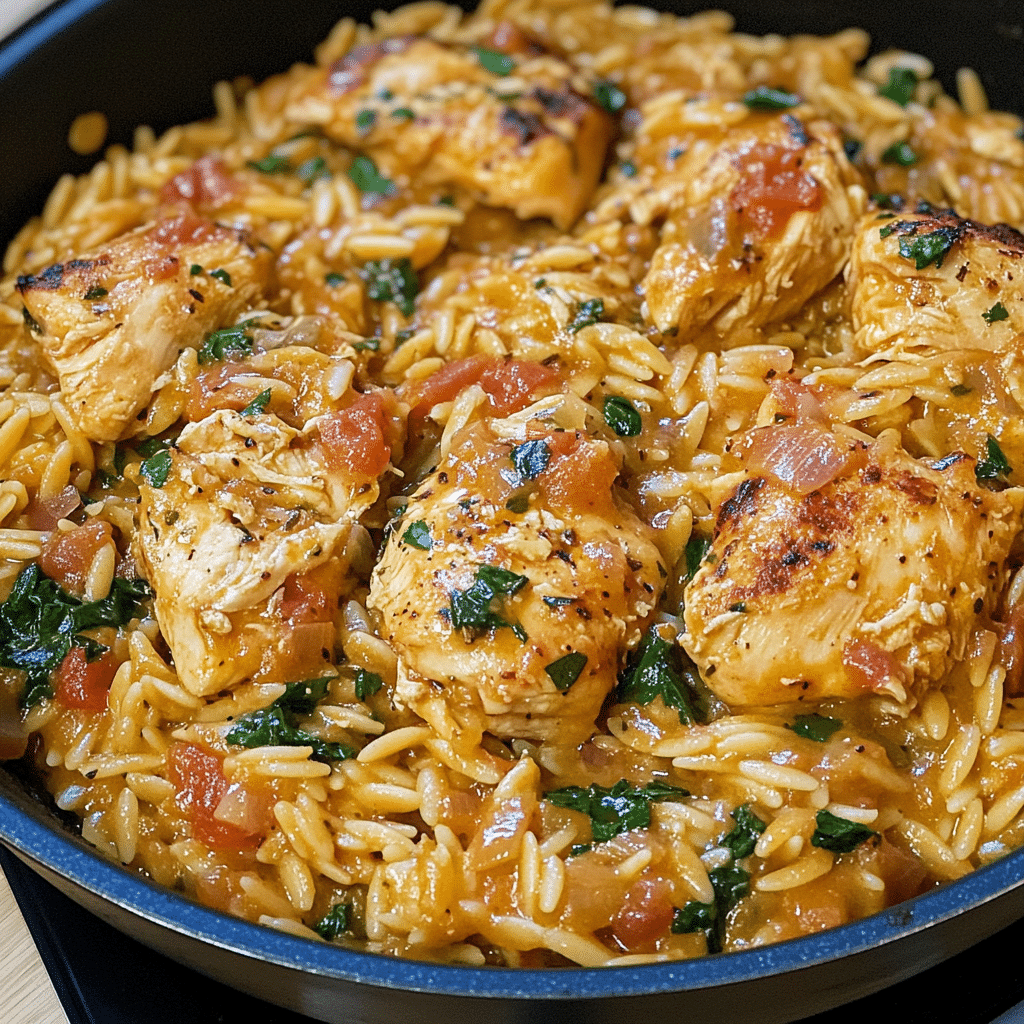 Marry Me Chicken Orzo One Pot