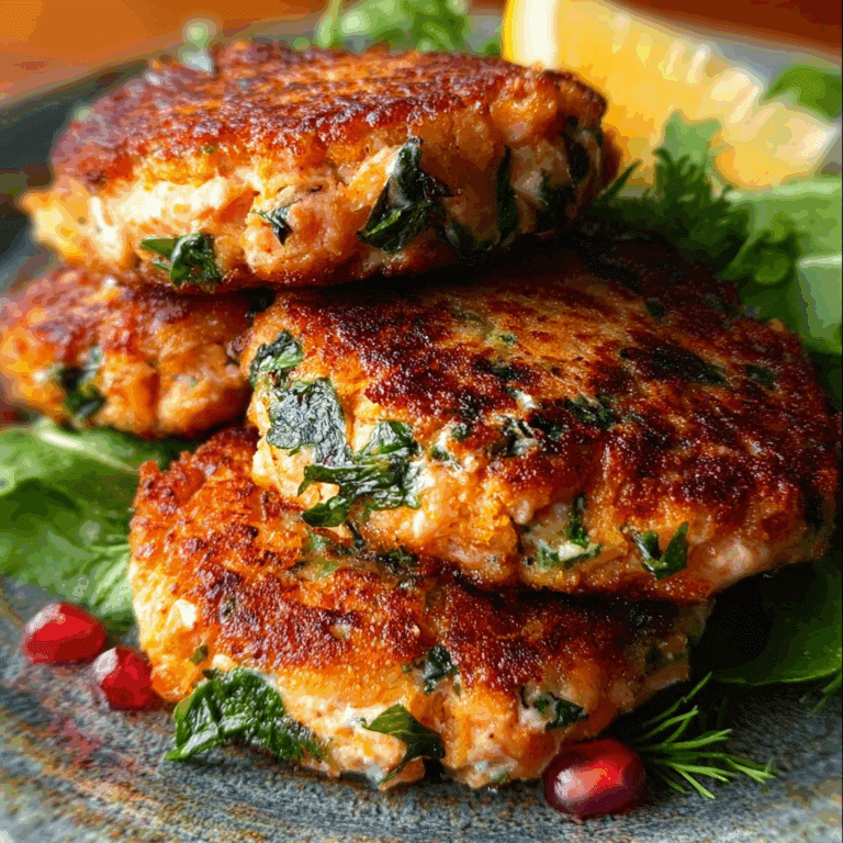 Mediterranean Salmon Patties