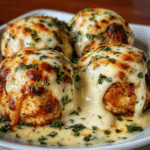 Melted Mozzarella & Ranch Chicken Bombs