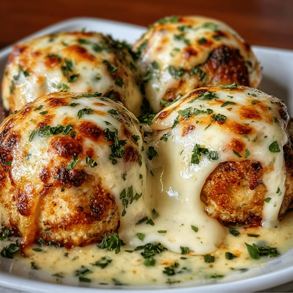 Melted Mozzarella & Ranch Chicken Bombs