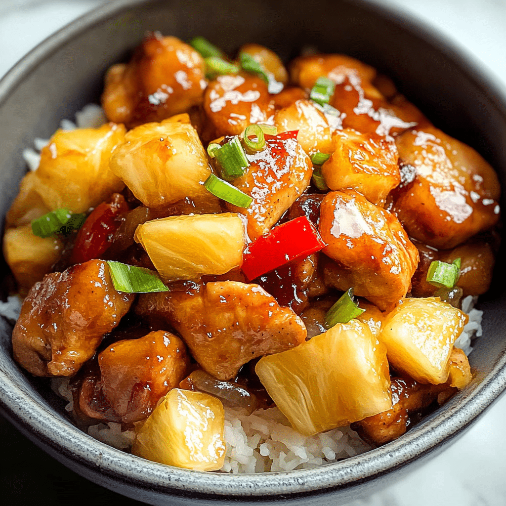 Pineapple Chicken