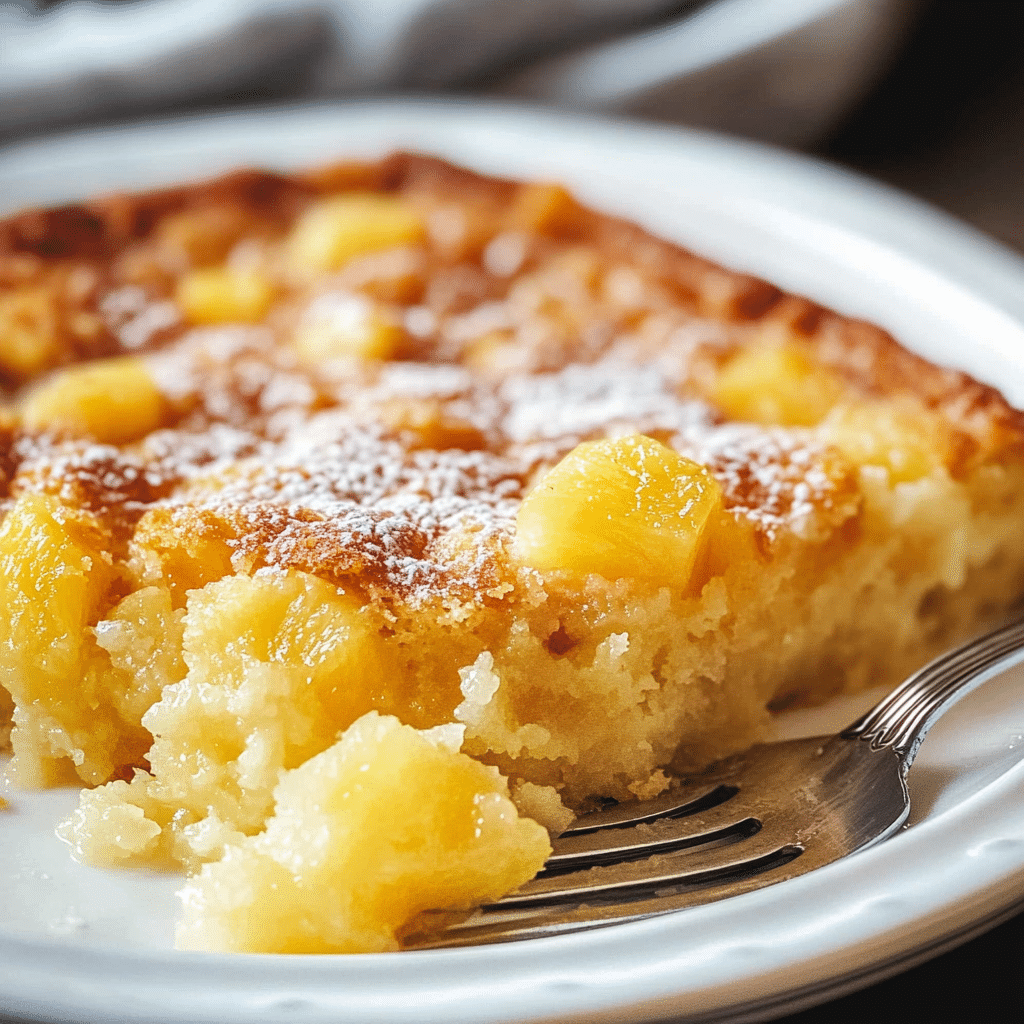 Pineapple Dump Cake