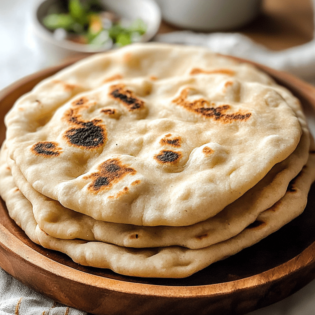 Sourdough Naan Flatbread