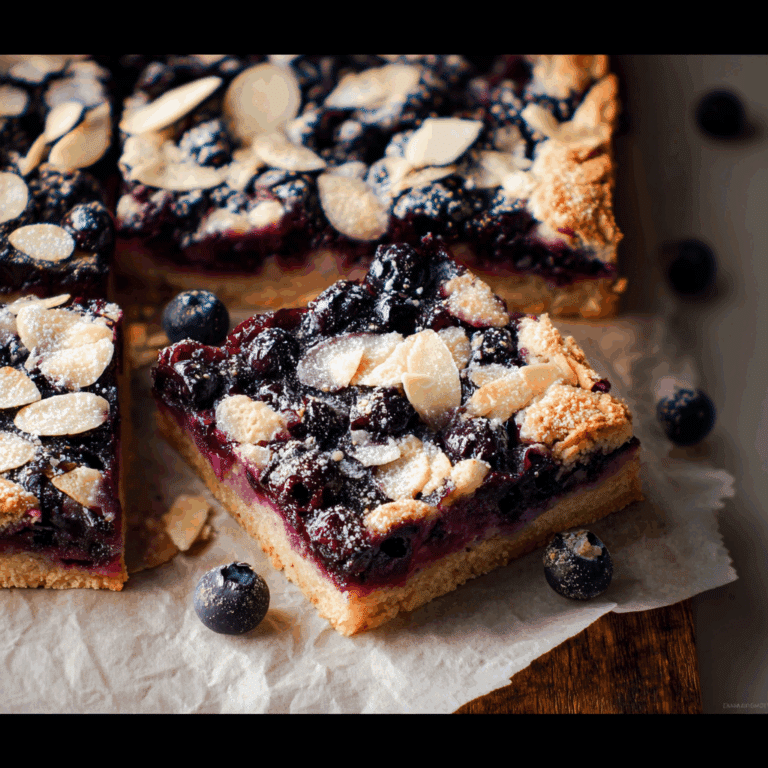 Blueberry Pie Cookie Bars