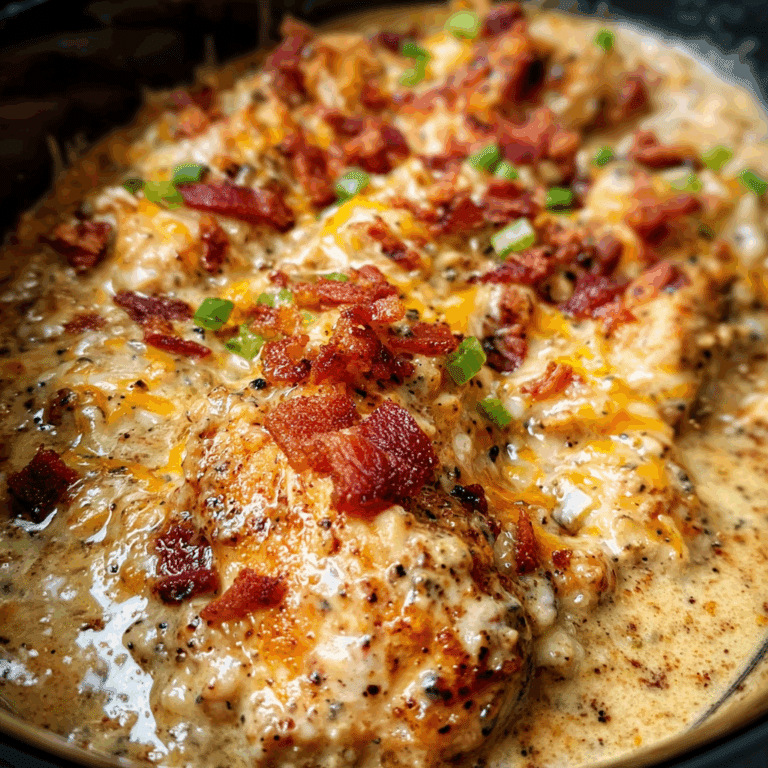 Creamy Crockpot Crack Chicken