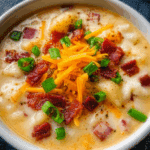 Crockpot Loaded Potato Soup