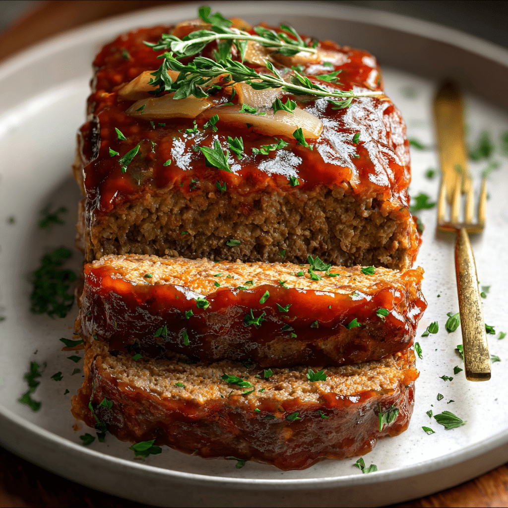 Easy Lipton Onion Soup Meatloaf Recipe