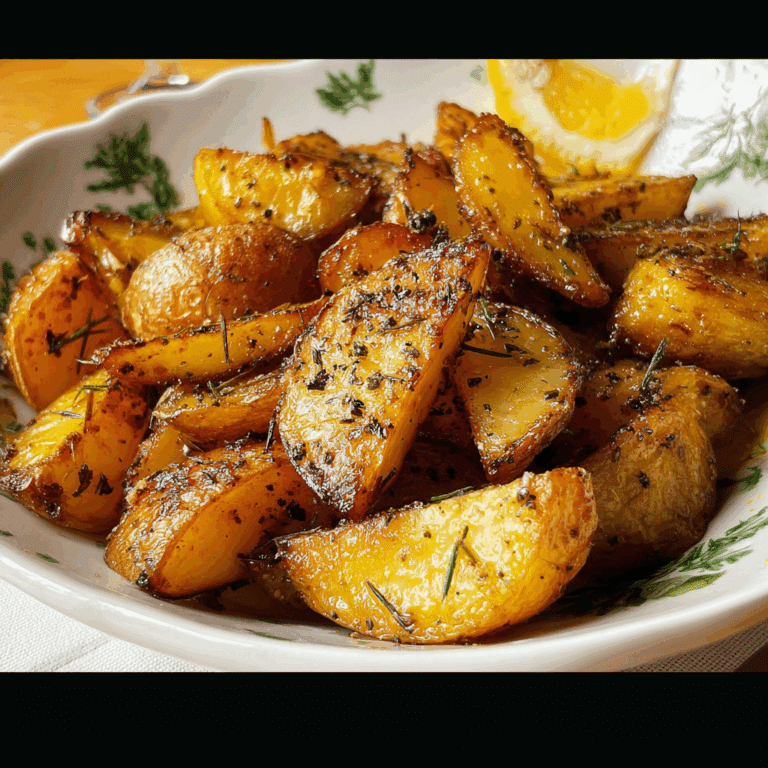 Greek Lemon Potatoes