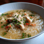 Hawaiian-Style Chicken Long Rice Soup