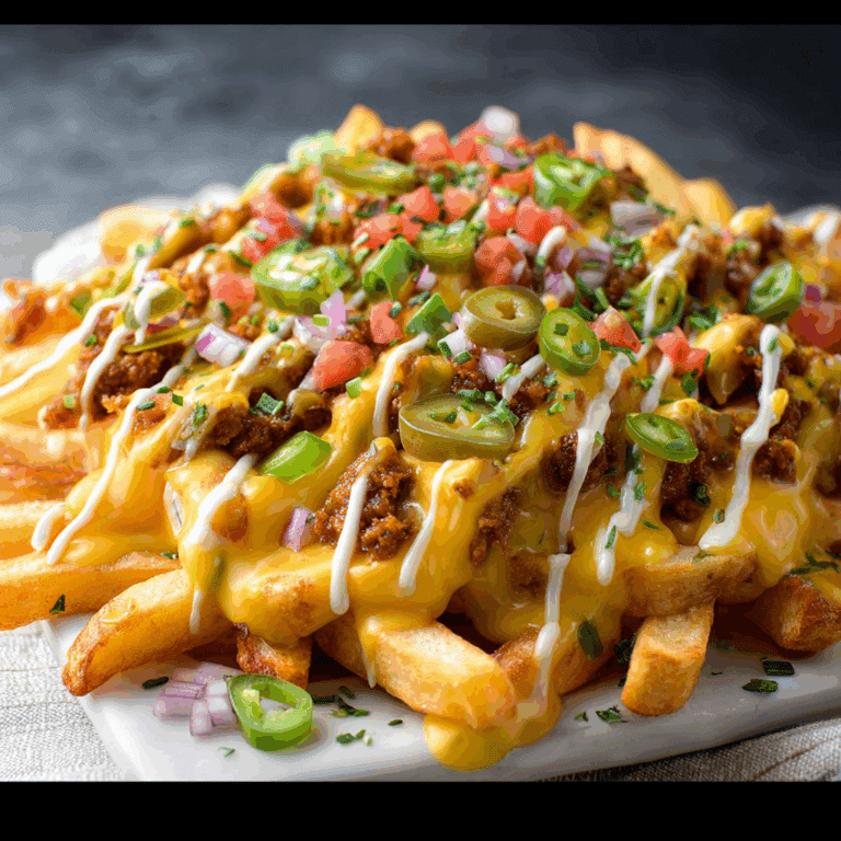 Loaded Cheese Fries