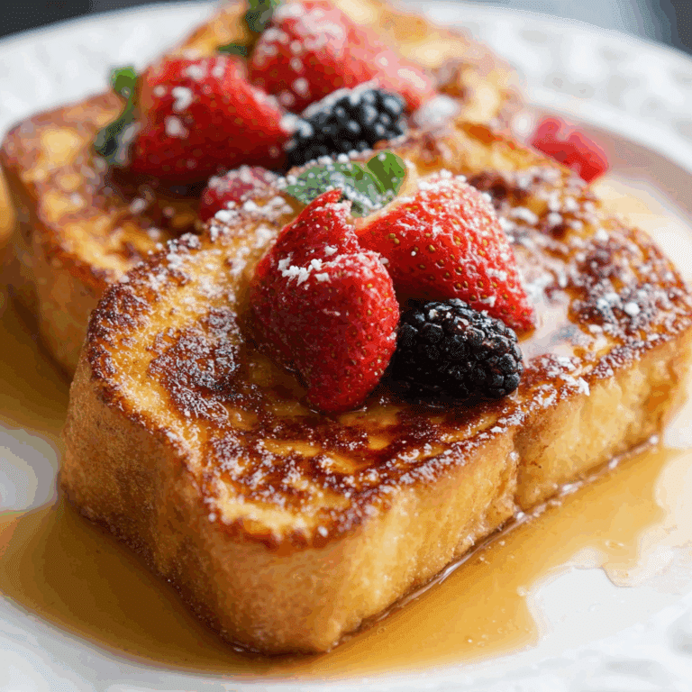 Overnight Crème Brûlée French Toast Recipe
