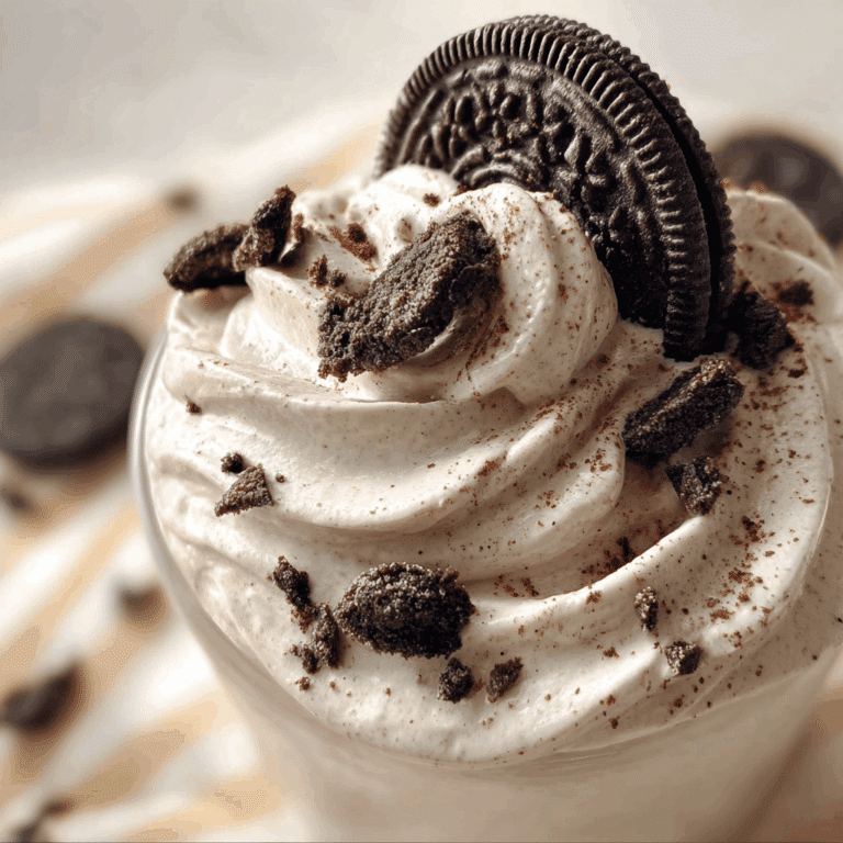 Protein Oreo Fluff Dessert
