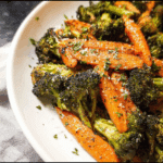 Roasted Broccoli and Carrots