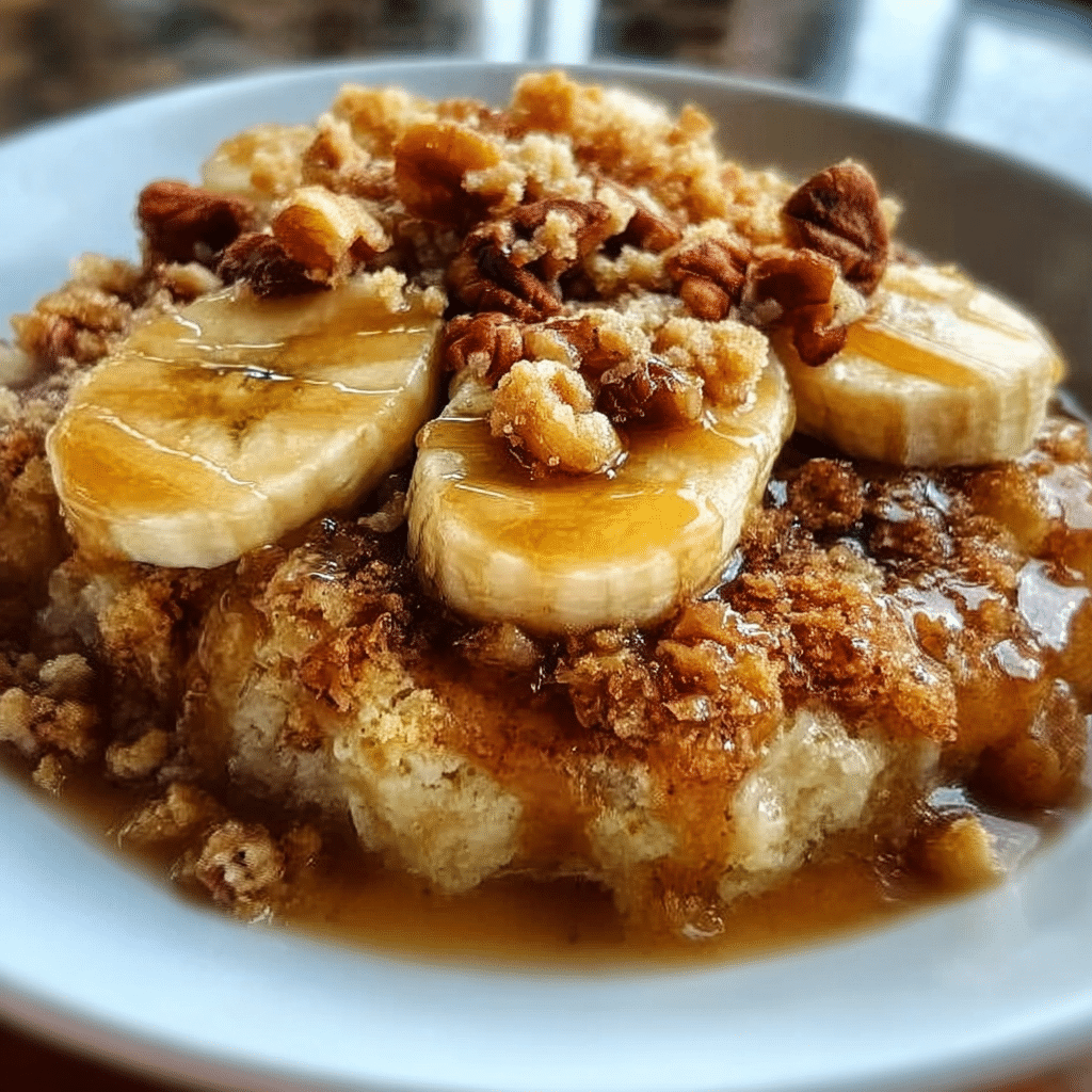 Southern Banana Cobbler