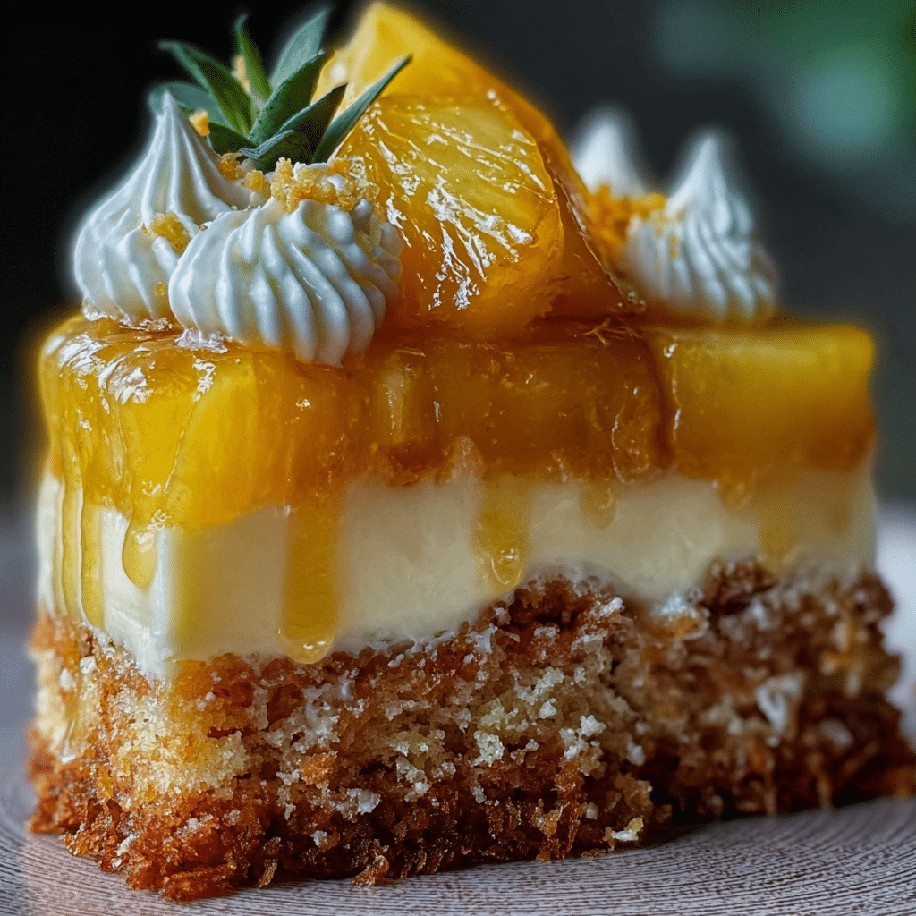 The Ultimate Pineapple Heaven Cake