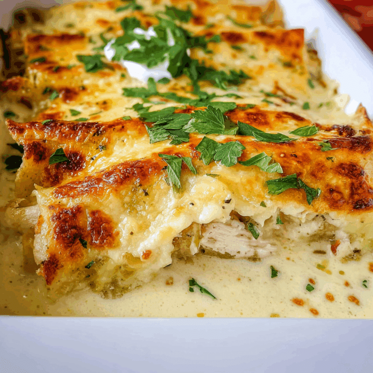 White Chicken Enchilada Casserole