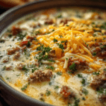 Cheeseburger Soup