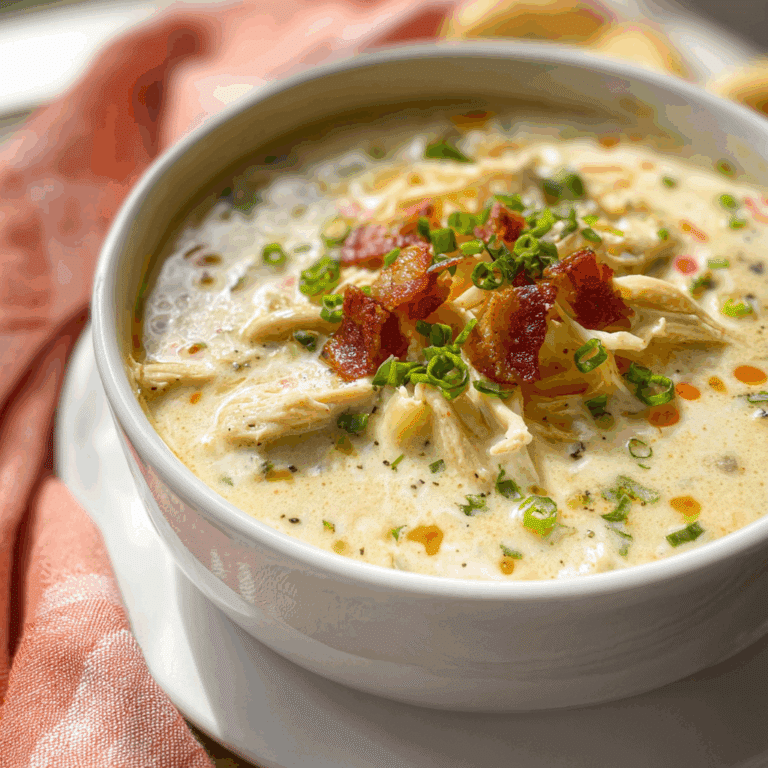 Creamy Crack Chicken Soup