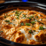 Crock Pot Buffalo Chicken Dip
