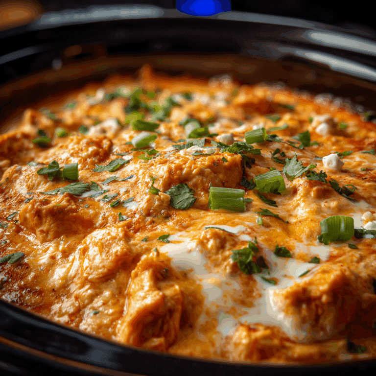 Crock Pot Buffalo Chicken Dip